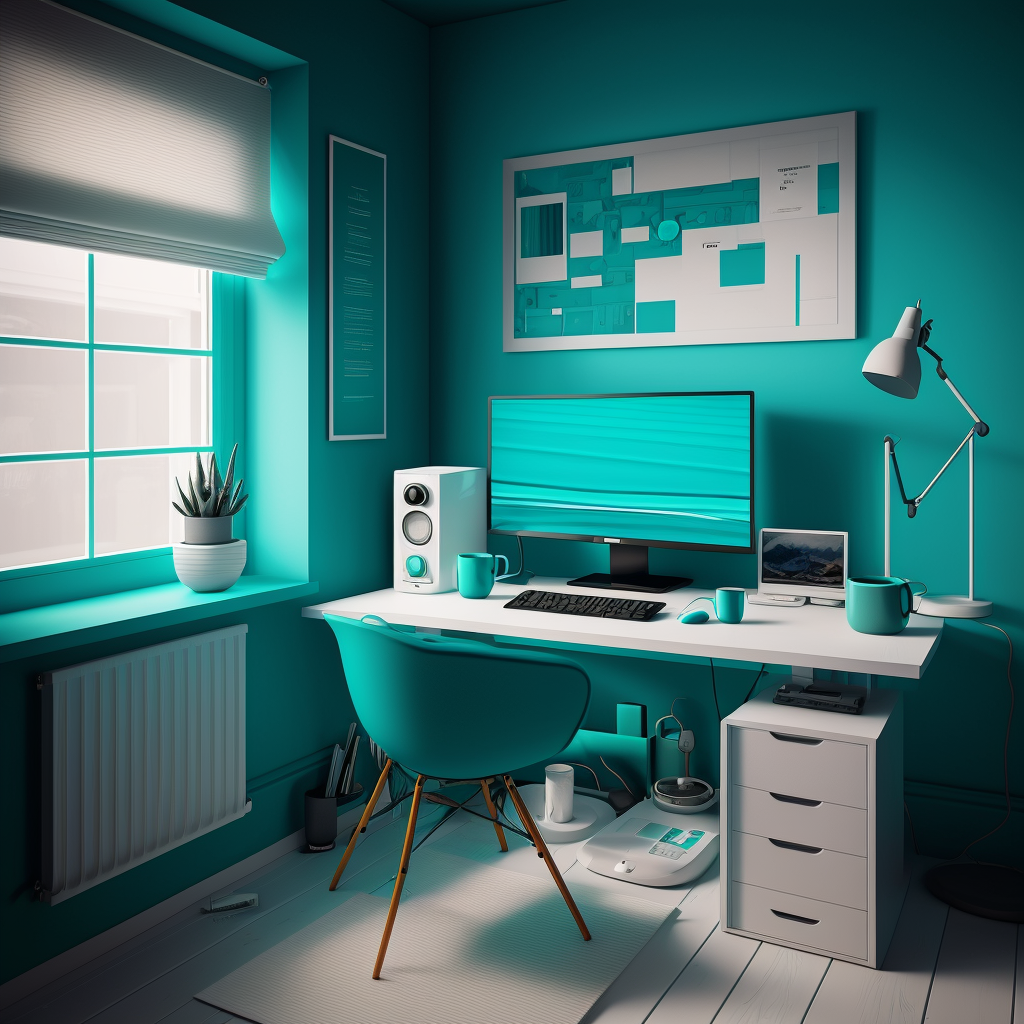 llcoolw1986 Hyper Realistic Modern Home office Cool colours fea 0fd13000 eb9b 4b57 98c2 81bf3dc7ccda | Shop from Braintree